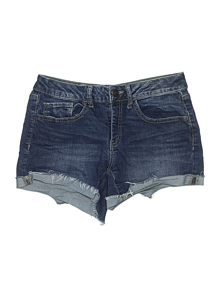 Pre-owned Kohl's Denim Shorts In Blue