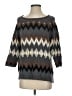 J.Jill Chevron-herringbone Gray Pullover Sweater Size S - photo 1