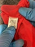 Necessary Clothing 100% Polyester Red 3/4 Sleeve Blouse Size S - photo 8