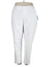 ELOQUII Solid Gray Casual Pants Size 26S - photo 1