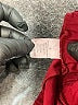 Poleci Solid Burgundy Casual Pants Size S - photo 4