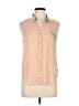 E&M Collection 100% Polyester Tan Sleeveless T-Shirt Size L - photo 1