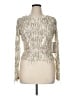 Alex & Sophia Silver Long Sleeve Blouse Size XL - photo 1