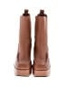 Intentionally ______ 100% Leather Brown Ankle Boots Size 7 - photo 2