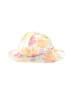 Janie and Jack Floral Yellow Hat Size 4 - 5 - photo 1