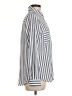 Fortune + Ivy 100% Polyester Stripes Blue Long Sleeve Blouse Size M - photo 4