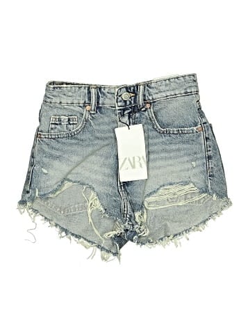 Zara Denim Shorts (view 1)