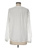 Talbots 100% Polyester Ivory Long Sleeve Blouse Size M - photo 2