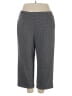 Alfred Dunner Gray Casual Pants Size 3X - photo 1