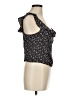 Free People 100% Polyester Black Sleeveless Top Size M - photo 4