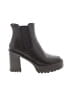 Just Fab Black Ankle Boots Size 8 - photo 1