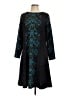 Dennis by Dennis Basso Teal Casual Dress Size 12 - photo 1
