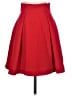 Black Halo Solid Red Formal Skirt Size 2 - photo 1
