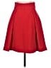 Black Halo Solid Red Formal Skirt Size 2 - photo 2
