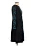 Dennis by Dennis Basso Teal Casual Dress Size 12 - photo 4