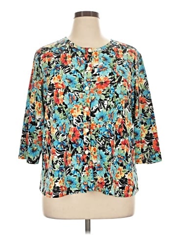 Maggie Sweet 3/4 Sleeve Blouse (view 1)