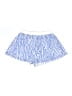 Lena 100% Polyester Stripes Blue Shorts Size M - photo 1