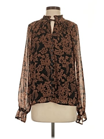 Saks Fifth Avenue Long Sleeve Blouse (view 1)