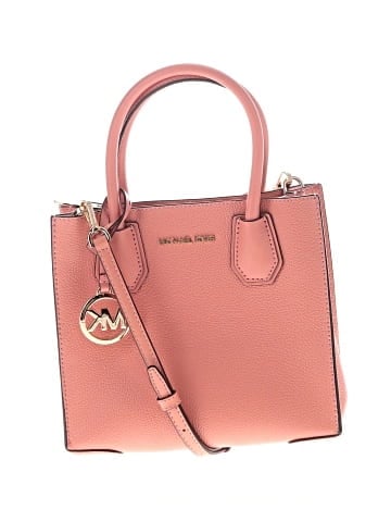 MICHAEL Michael Kors Leather Satchel (view 1)