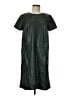 Ann Taylor 100% Polyester Solid Green Casual Dress Size 8 - photo 1