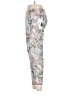 Evolution and Creation Print Silver Ivory Leggings Size M - photo 5