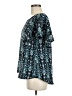 Downeast Teal Short Sleeve Blouse Size M - photo 5