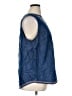 J.Jill Blue Sleeveless Blouse Size XL - photo 4