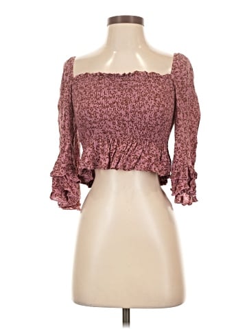 Lulus 3/4 Sleeve Blouse (view 1)