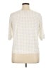 J.Jill Polka Dots Ivory Short Sleeve Turtleneck Size XL Petite - photo 2