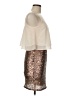 Double Zero 100% Polyester Tan Cocktail Dress Size M - photo 4