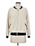 Monteau 100% Cotton Animal Print Ivory Jacket Size L - photo 1