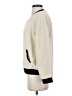 Monteau 100% Cotton Animal Print Ivory Jacket Size L - photo 5