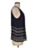 Joie 100% Polyester Blue Sleeveless Blouse Size M - photo 4