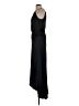 Halston 100% Polyester Black Cocktail Dress Size 4 - photo 5
