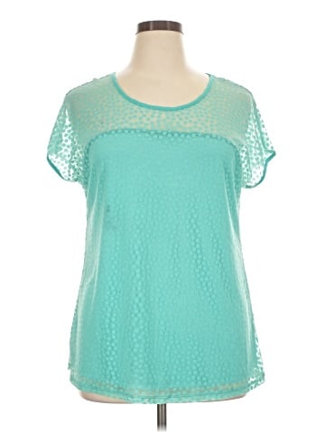 DressBarn Short Sleeve Top (view 1)
