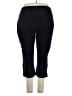 Teez-Her Solid Black Active Pants Size 3X - photo 2