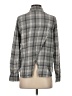 Marine Layer Plaid Gray Long Sleeve Button-Down Shirt Size S - photo 2
