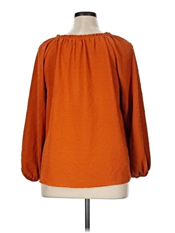 LC Lauren Conrad 3/4 Sleeve Blouse (view 2)