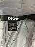 DKNY 100% Rayon Metallic Silver Casual Pants Size M - photo 7