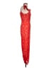 Unbranded 100% Polyester Red Cocktail Dress Size M - photo 4