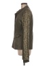 Quinn 100% Cotton Animal Print Gold Jacket Size M - photo 5