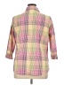 Alala Plaid Pink 3/4 Sleeve Button-Down Shirt Size 16 - photo 2