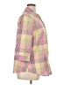 Alala Plaid Pink 3/4 Sleeve Button-Down Shirt Size 16 - photo 4