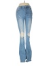 Indigo Rein Hearts Blue Jeans Size 9 - photo 1