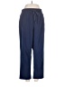 Apana Solid Blue Casual Pants Size M - photo 1