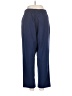 Apana Solid Blue Casual Pants Size M - photo 2