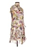 oasis 100% Polyester Floral Purple Casual Dress Size 10 - photo 4