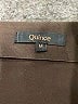 Quince Solid Brown Formal Skirt Size M - photo 4