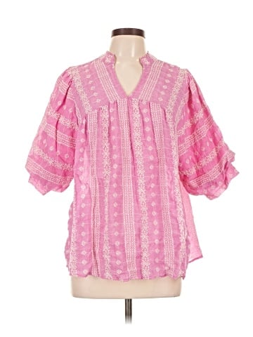 Umgee 3/4 Sleeve Blouse (view 1)