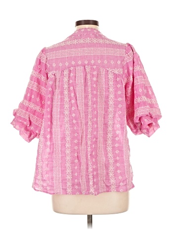 Umgee 3/4 Sleeve Blouse (view 2)